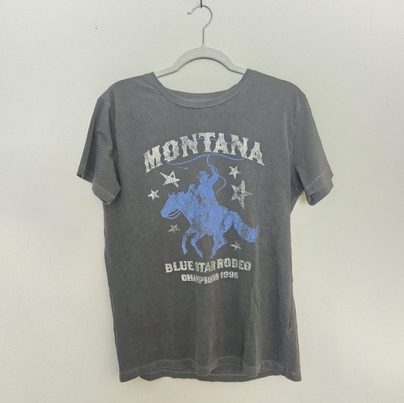 Vici Tops - VICI Montana Rodeo Western Graphic Tee Women's Medium